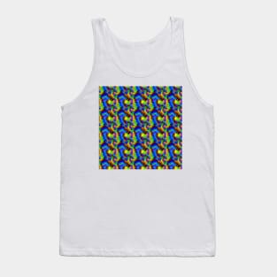 Renal Rhapsody: Colorful Glomerular Patterns Tank Top